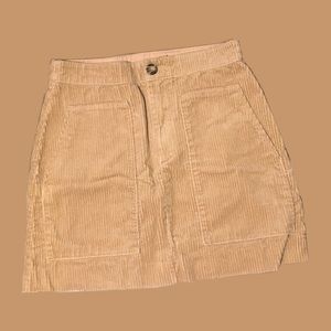 Corduroy Skirt